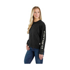 Carhartt Women's Tencel Fiber Series Loose Fit Long Sleeve Graphic Sweatshirt - Black - Lenny's Shoe & Apparel