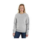 Carhartt Women's Relaxed Fit Graphic Crewneck Sweatshirt - Heather Grey - Lenny's Shoe & Apparel