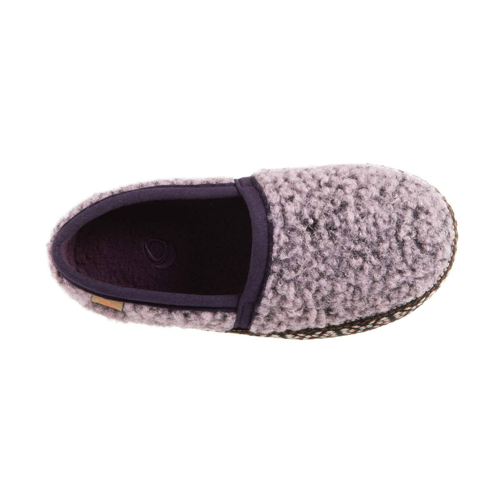 Acorn Kids' L'il Woven Trim Moc Slippers - Iris - Lenny's Shoe & Apparel