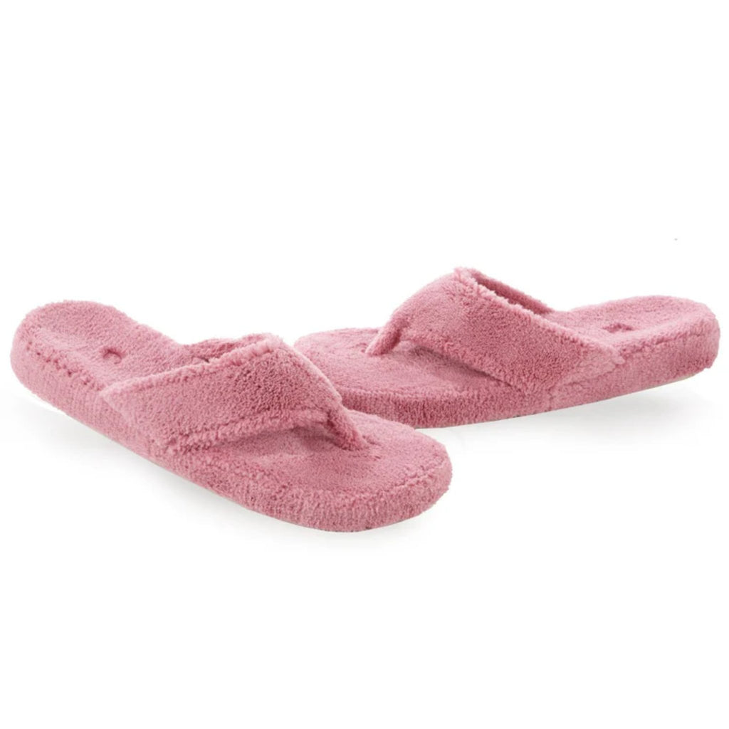 Acorn Women's Spa Thong Slipper - Azalea FINAL SALE - Lenny's Shoe & Apparel