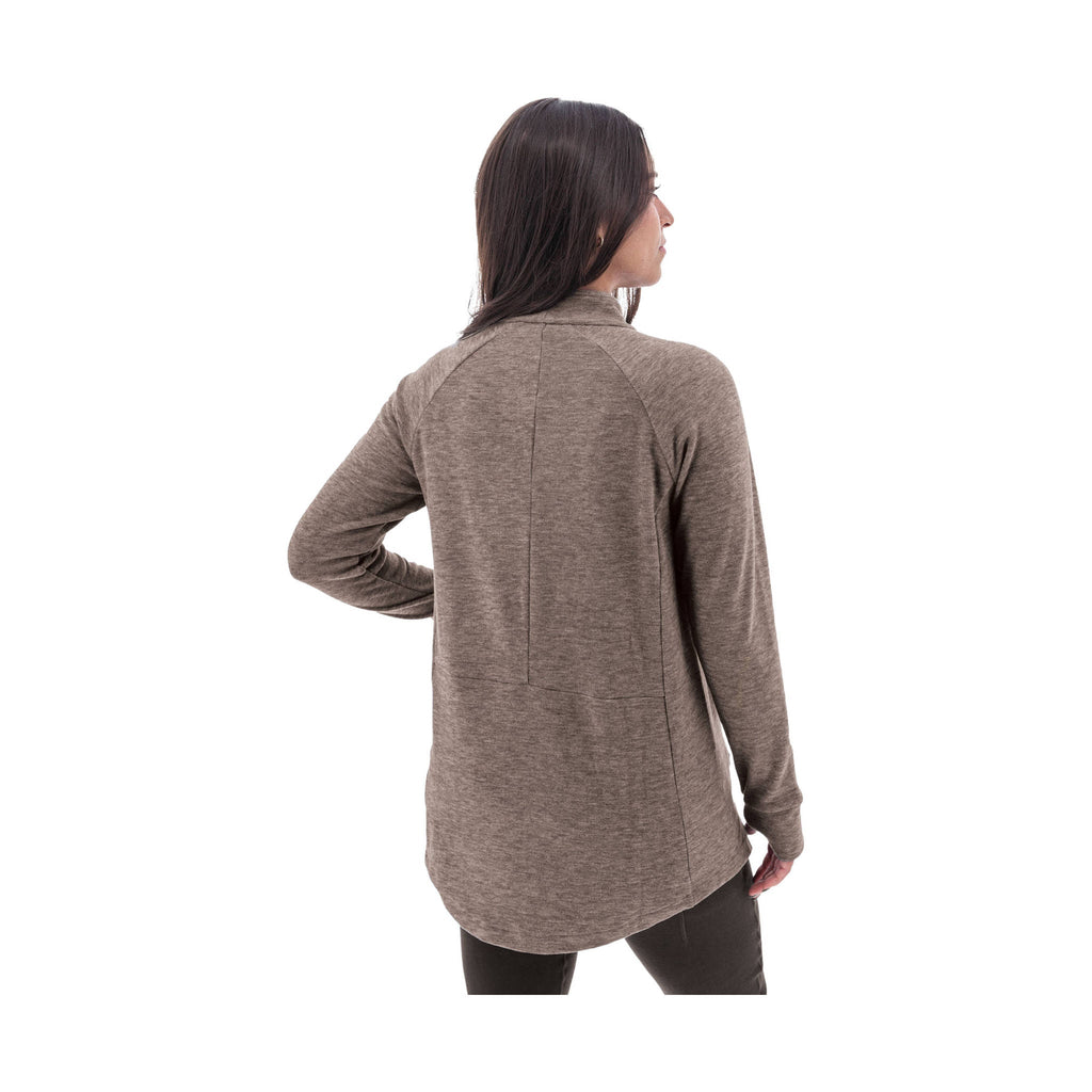 Aventura Women's McKenna Fleece Tunic - Black Coffee - ONLINE STORE CREDIT/EXCHANGE ONLY - Lenny's Shoe & Apparel