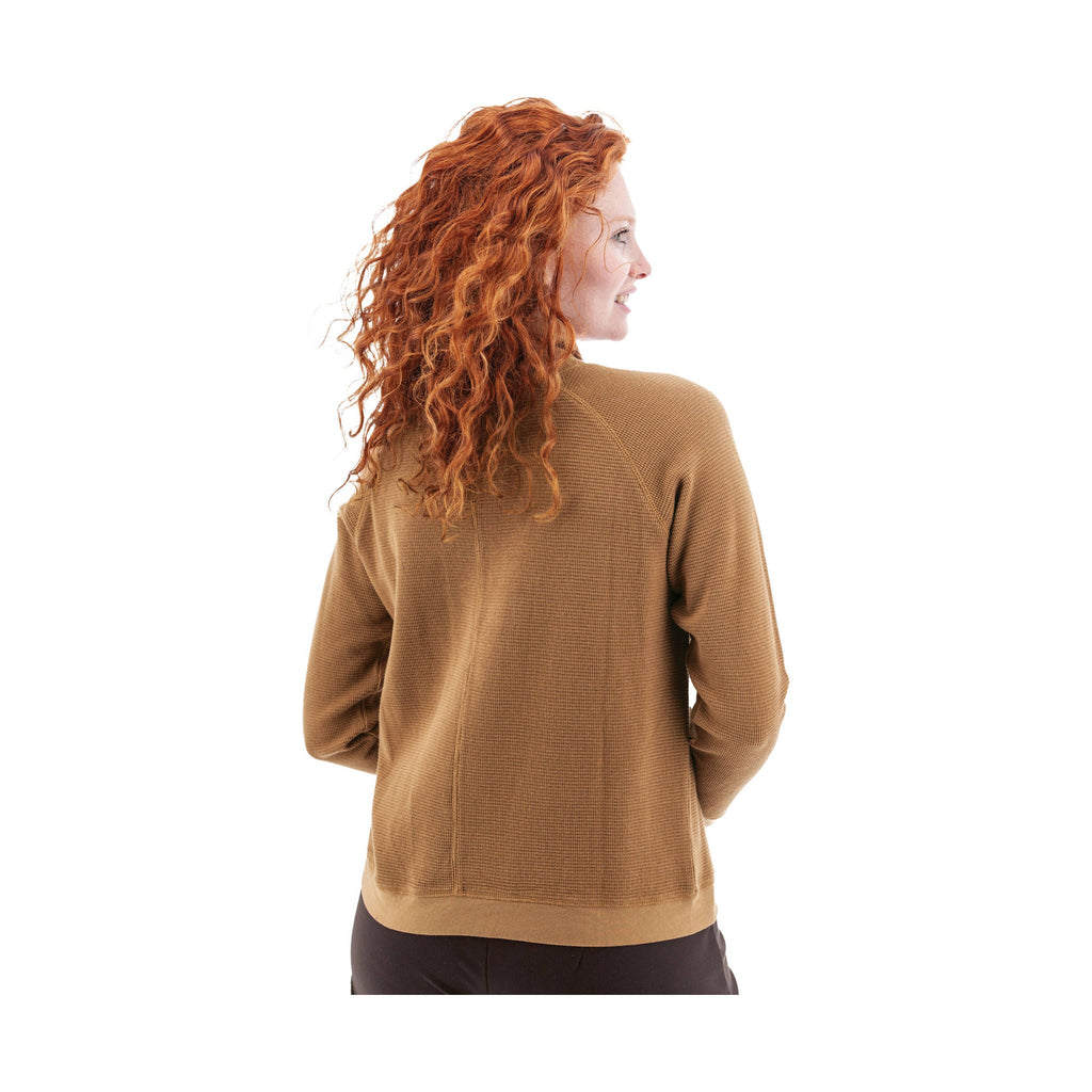 Aventura Women's Tiffi Cowl Neck Top - Tobacco Brown - ONLINE STORE CREDIT/EXCHANGE ONLY - Lenny's Shoe & Apparel