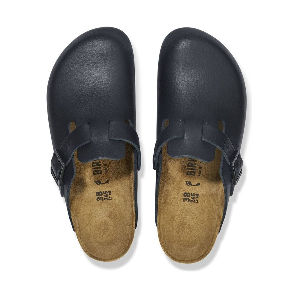 Birkenstock Boston Pro - Black Leather - Lenny's Shoe & Apparel