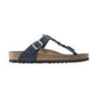 Birkenstock Gizeh Braided Sandals - Oiled Leather Navy - Lenny's Shoe & Apparel