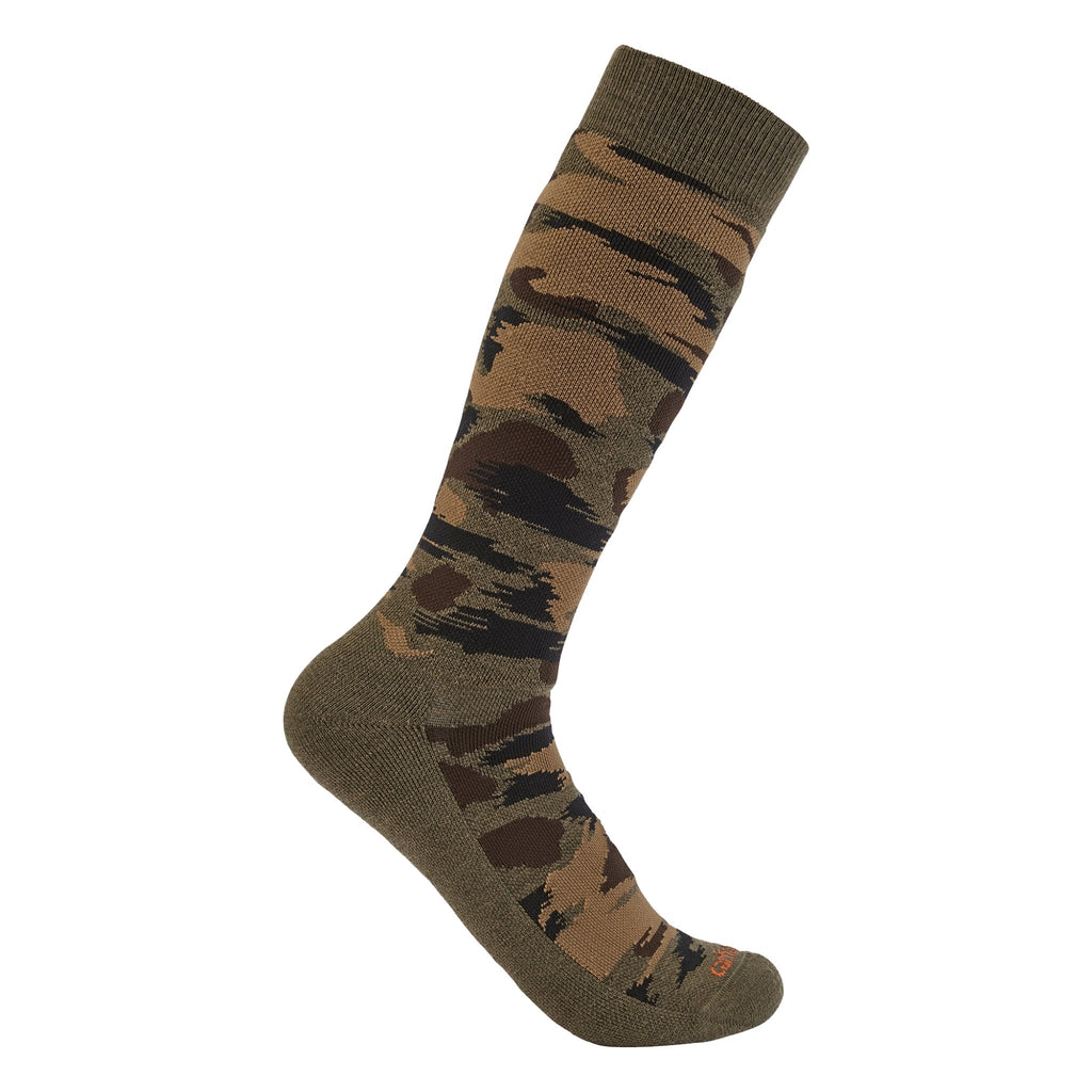 Carhartt Men's Heavyweight Camo Boot Sock - Blind Duck Camo - Lenny's Shoe & Apparel