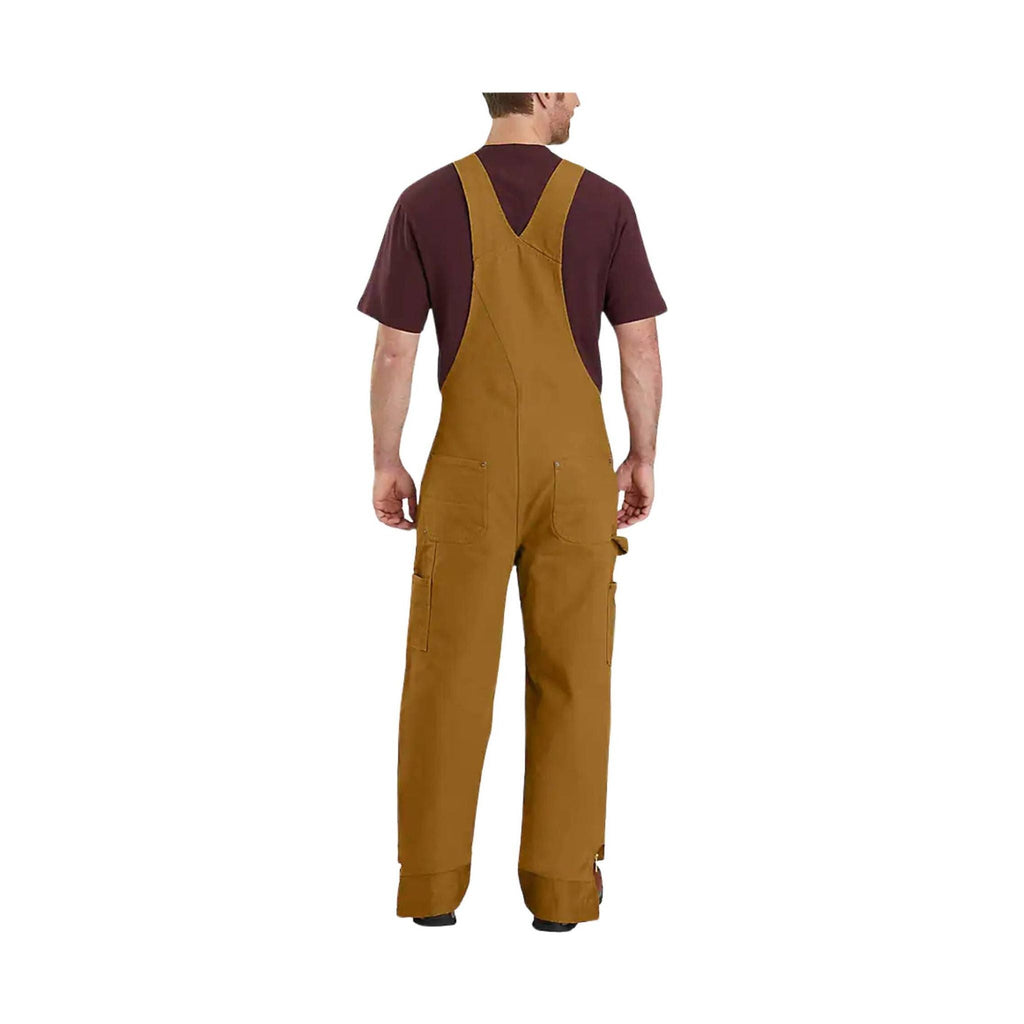 Carhartt Men's Loose Fit Insulated Bib Overall - Carhartt Brown - Lenny's Shoe & Apparel