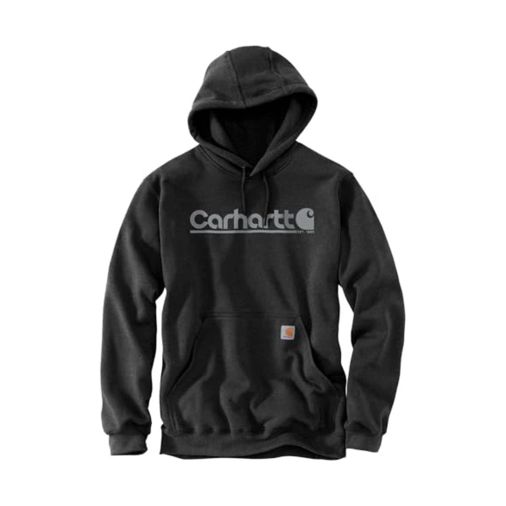 Carhartt Men's Loose Fit Midweight Logo Graphic Sweatshirt - Carbon Heather - Lenny's Shoe & Apparel