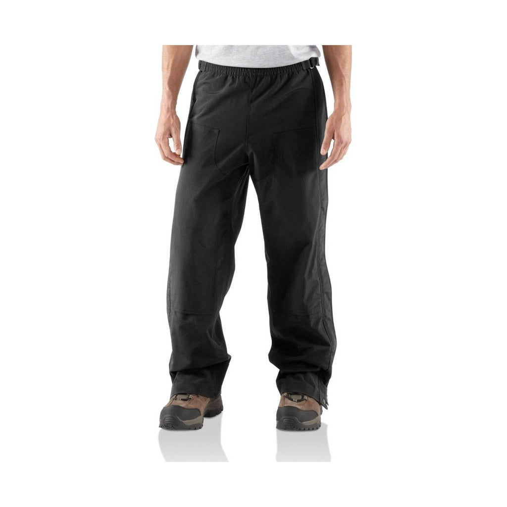 Carhartt Men's Shoreline Rain Pants - Black FINAL SALE - Lenny's Shoe & Apparel