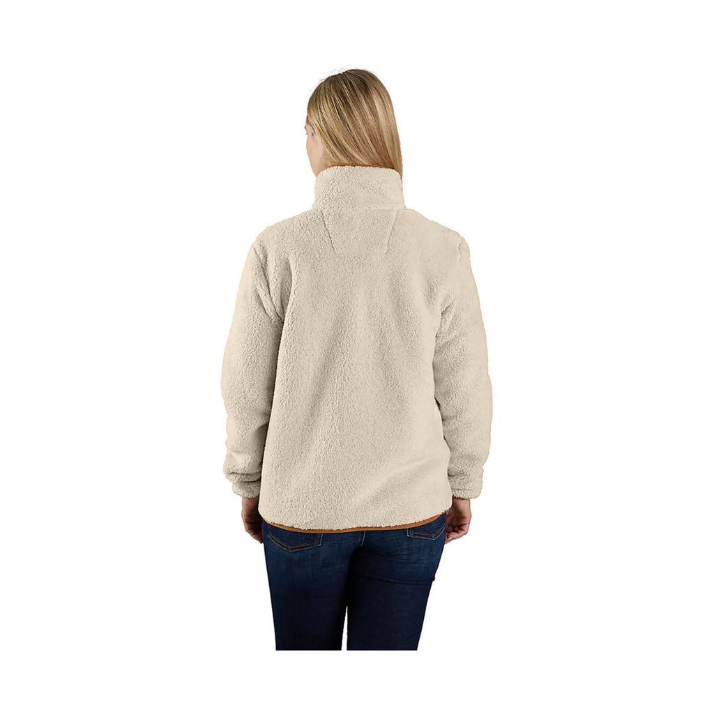 Carhartt Women's Loose Fit Fleece Pullover - Oat Milk - Lenny's Shoe & Apparel