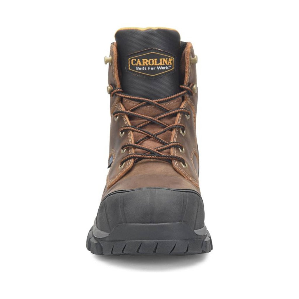 Carolina Men's Falcon 6 Inch Waterproof Steel Toe Work Boots - Brown - Lenny's Shoe & Apparel