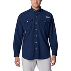 Columbia Men's Bahama II Long Sleeve Shirt - Collegiate Navy - Lenny's Shoe & Apparel