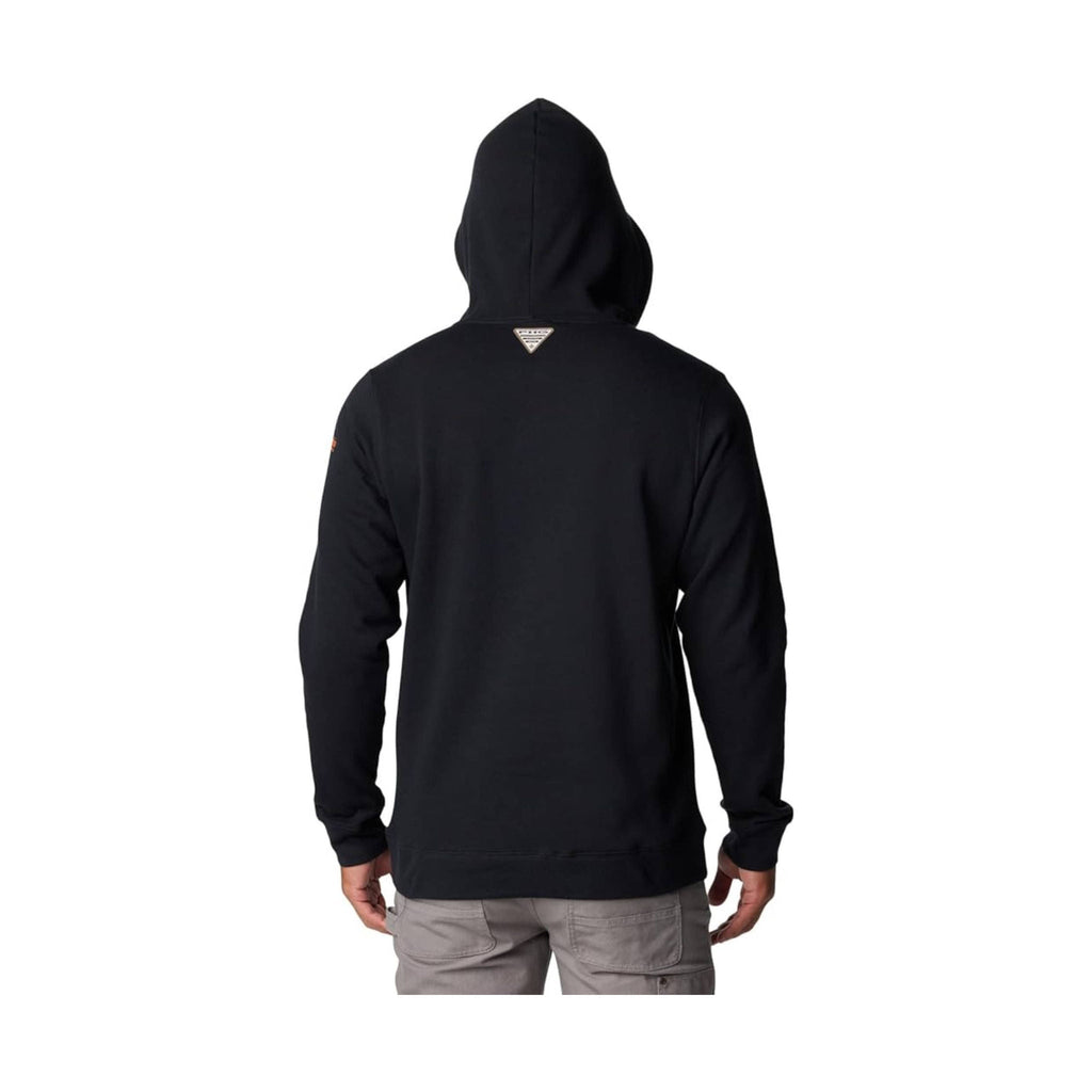 Columbia Men's PHG Hunt Star Hoodie - Black/Blaze - Lenny's Shoe & Apparel