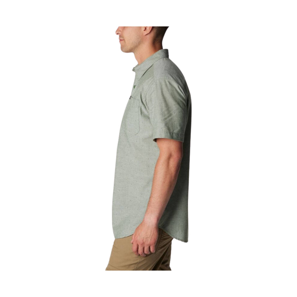 Columbia Men's Rapid Rivers Novelty Short Sleeve Shirt - Canteen Spaced - Lenny's Shoe & Apparel