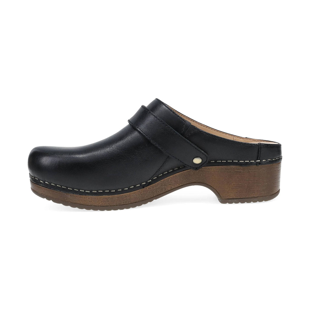 Dansko Women's Baylor - Black Calf Mule - Lenny's Shoe & Apparel