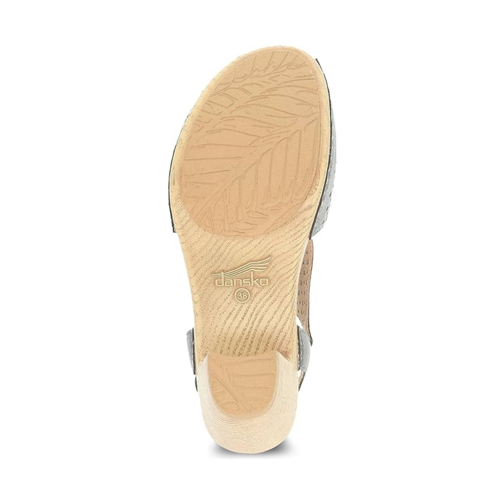 Dansko Women's Teagan Sandal - Gunmetal - Lenny's Shoe & Apparel