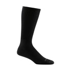 Darn Tough Vermont Men's Standard Mid Calf Lightweight Lifestyle Sock - Black - Lenny's Shoe & Apparel