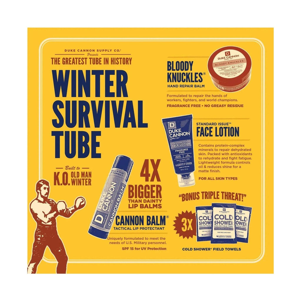 Duke Cannon Winter Survival Tube - Black - Lenny's Shoe & Apparel