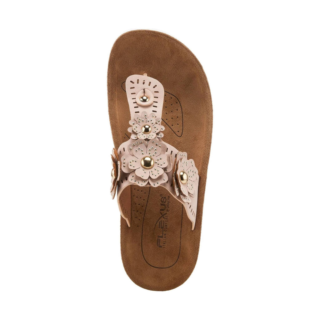 Flexus Women's Bayview Thong Sandals - Blush - Lenny's Shoe & Apparel