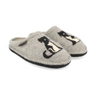 Haflinger Canegatto Slippers - Grey - Lenny's Shoe & Apparel