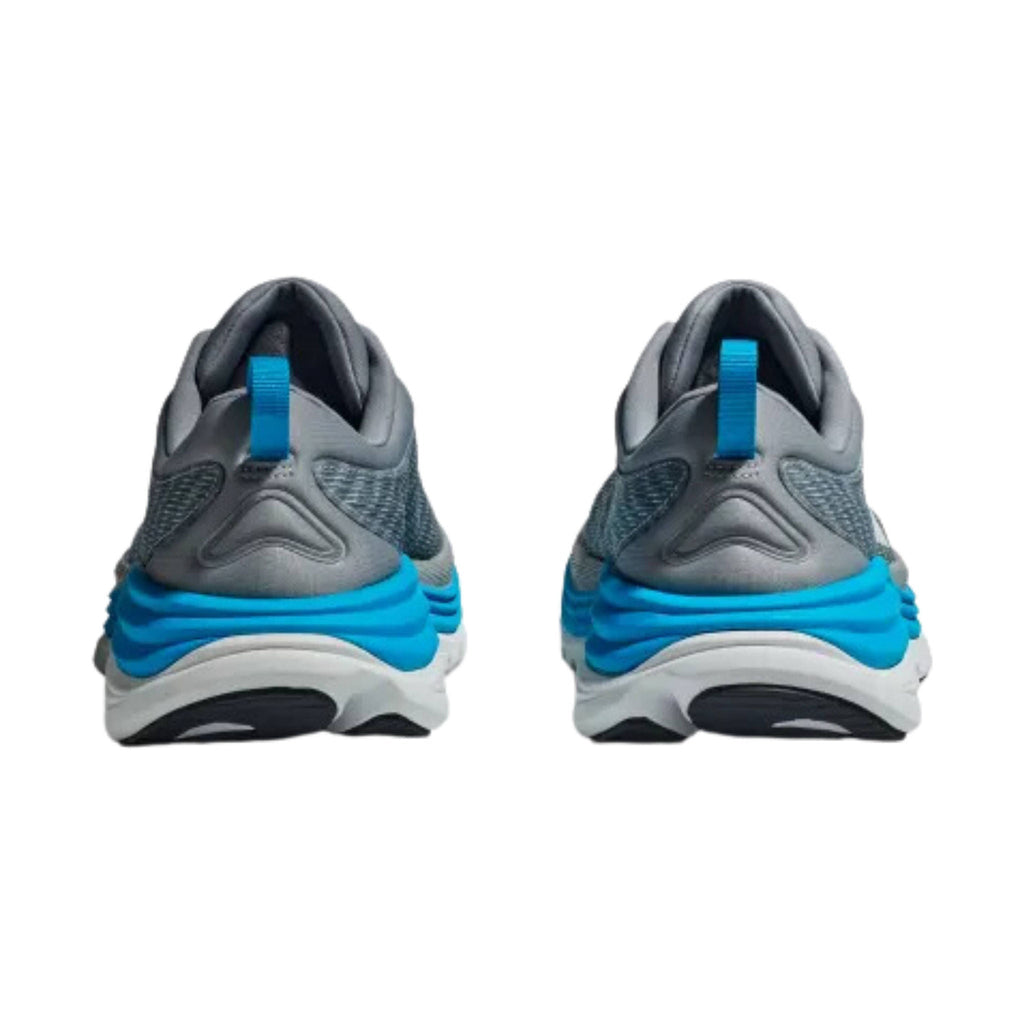 HOKA Men's Gaviota 5 - Limestone/Diva Blue - Lenny's Shoe & Apparel