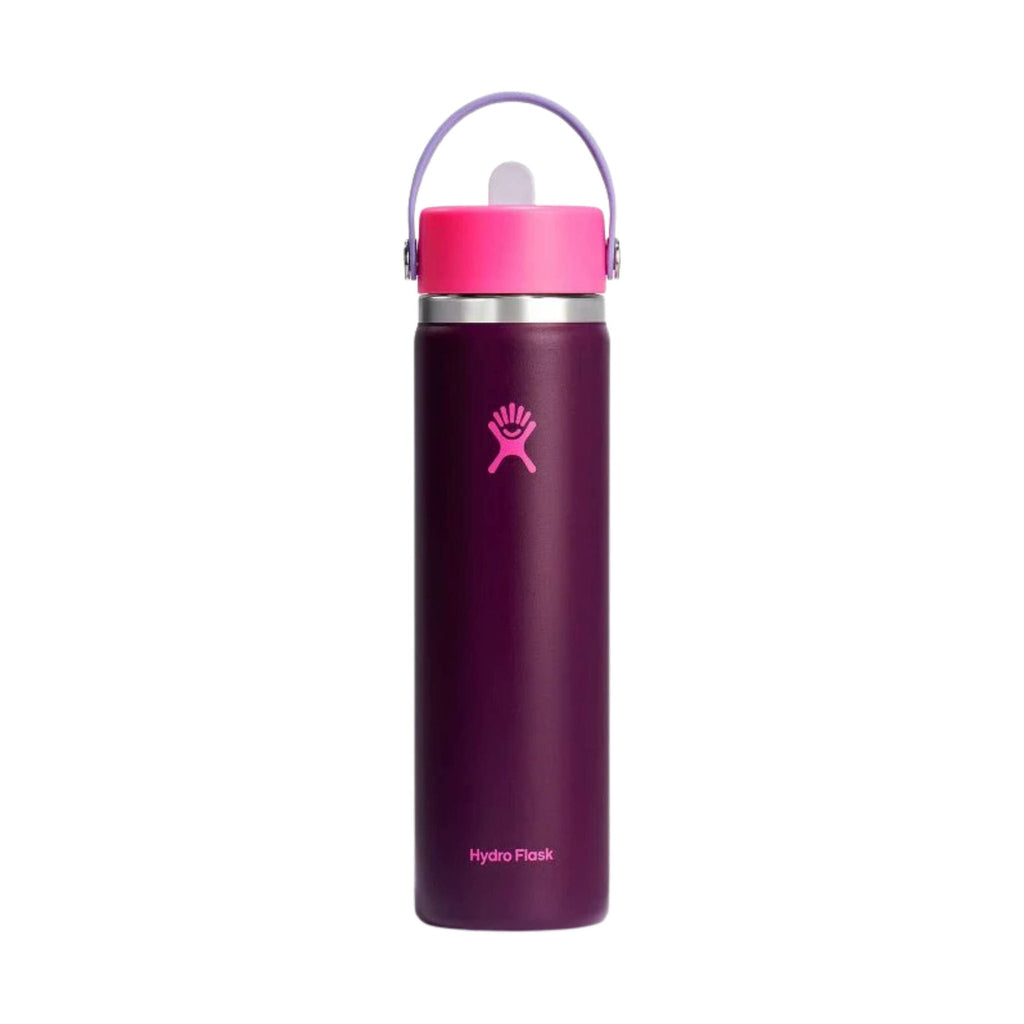 Hydro Flask 24 oz Wide Mouth With Flex Straw Cap - Sugarplum (Limited Edition) - Lenny's Shoe & Apparel