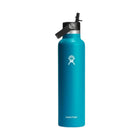 Hydro Flask 24oz Standard Mouth With Flex Straw - Laguna - ONLINE STORE CREDIT/EXCHANGE ONLY - Lenny's Shoe & Apparel