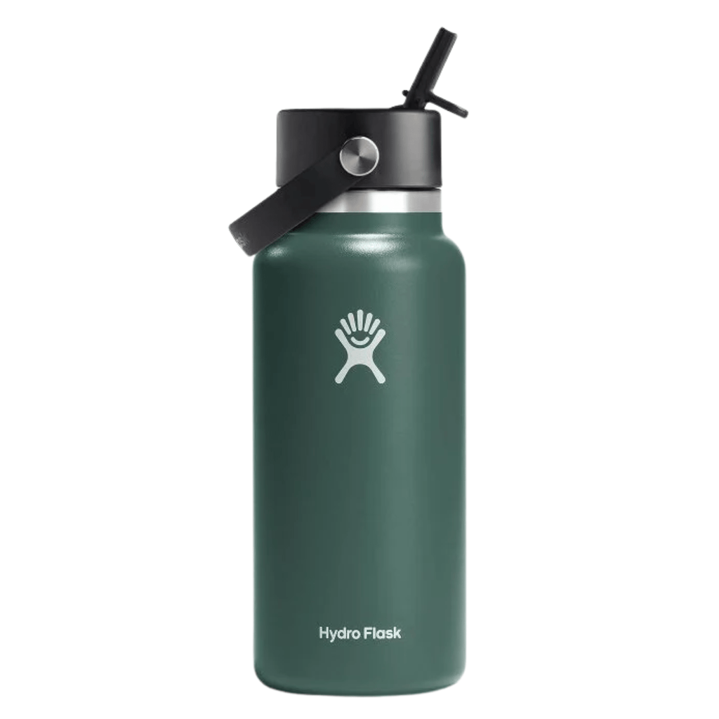 Hydro Flask 32 oz Wide Mouth With Flex Straw Cap - Fir - Lenny's Shoe & Apparel