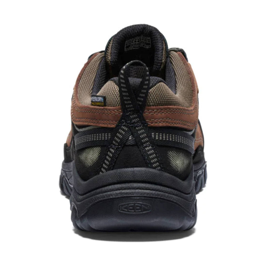 KEEN Men's Targhee IV Waterproof Hiking Shoe - Bison/Black - Lenny's Shoe & Apparel