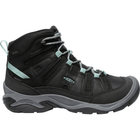 KEEN Women's Circadia Mid Polar Winter Boots - Black/ Cloud Blue FINAL SALE - Lenny's Shoe & Apparel