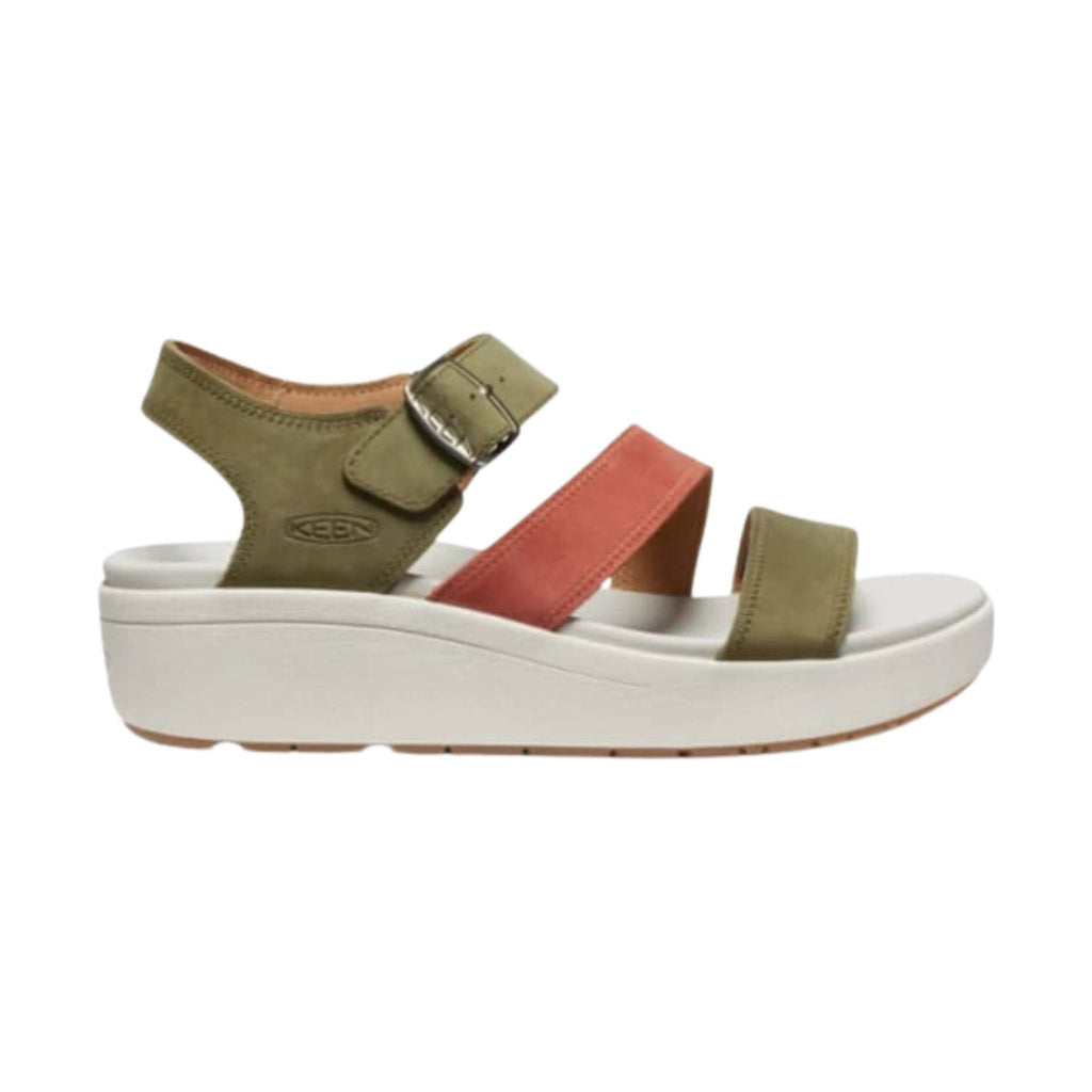 KEEN Women's Ellecity Sandal - Martini Olive/Baked Clay - Lenny's Shoe & Apparel