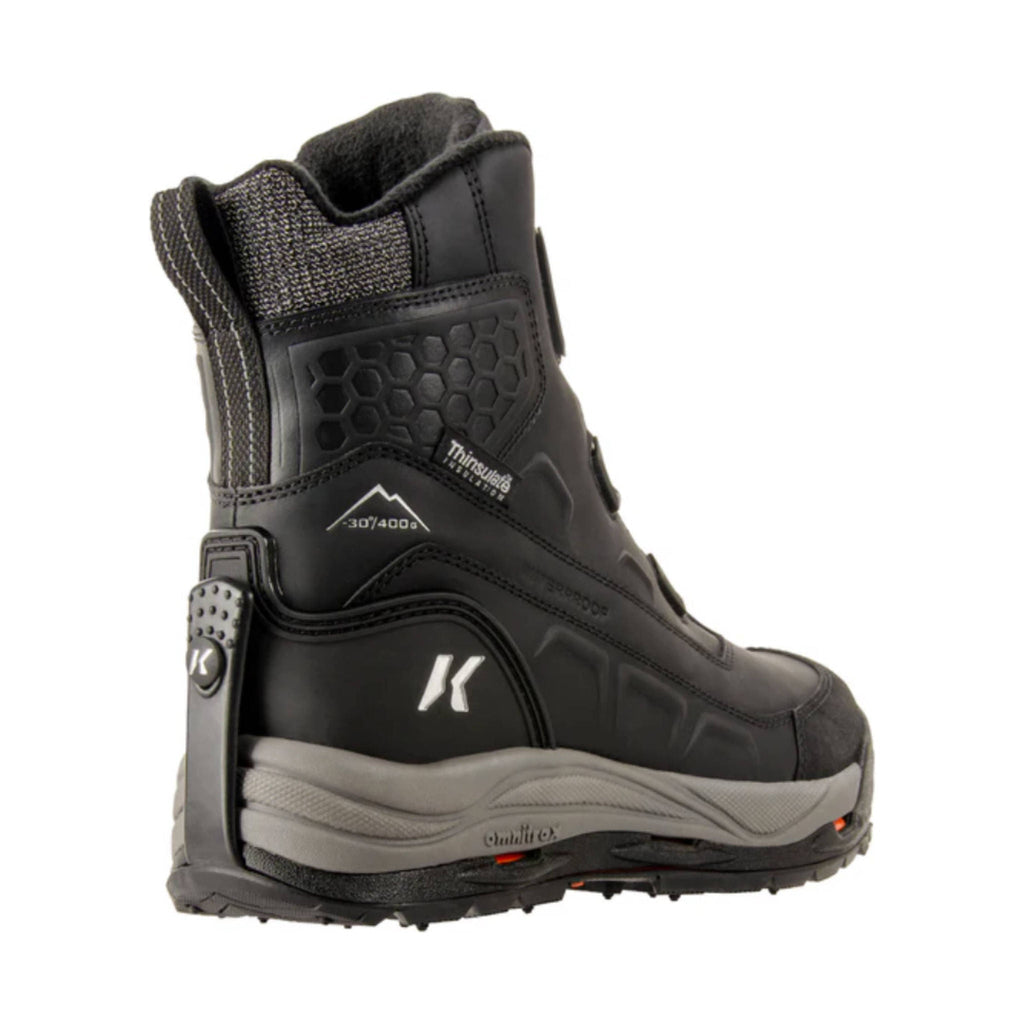 Korkers Men's Snowmageddon Boa Winter Boots - Black - Lenny's Shoe & Apparel