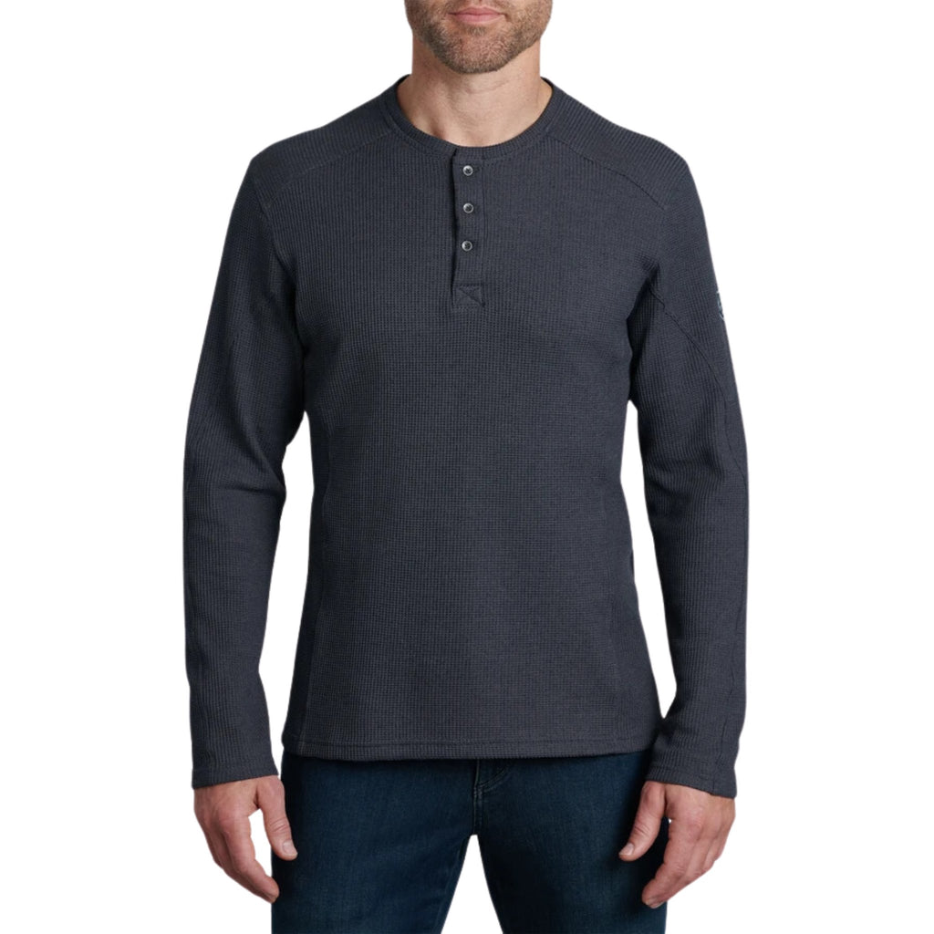 Kuhl Men's Konflikt Henley - Carbon - Lenny's Shoe & Apparel