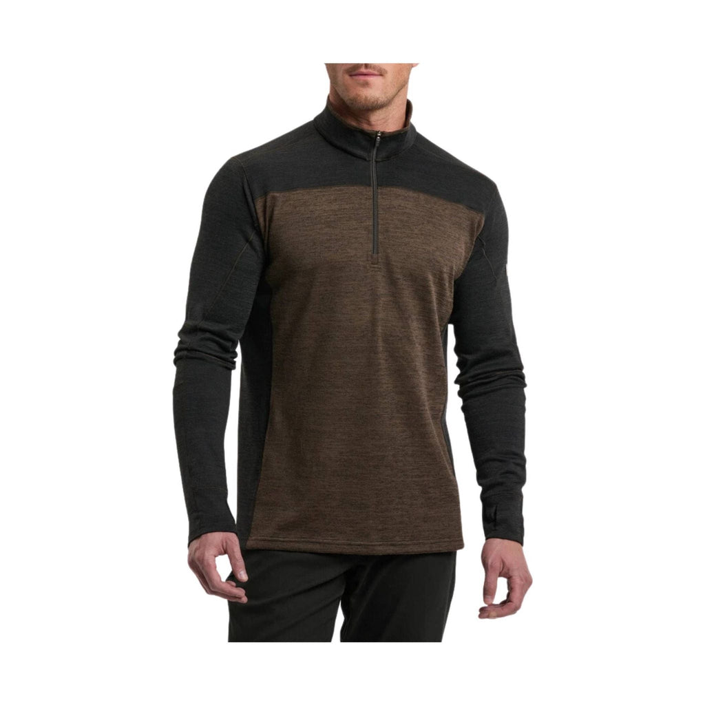 Kuhl Men's Ryzer Quarter Zip - Desert Night - Lenny's Shoe & Apparel