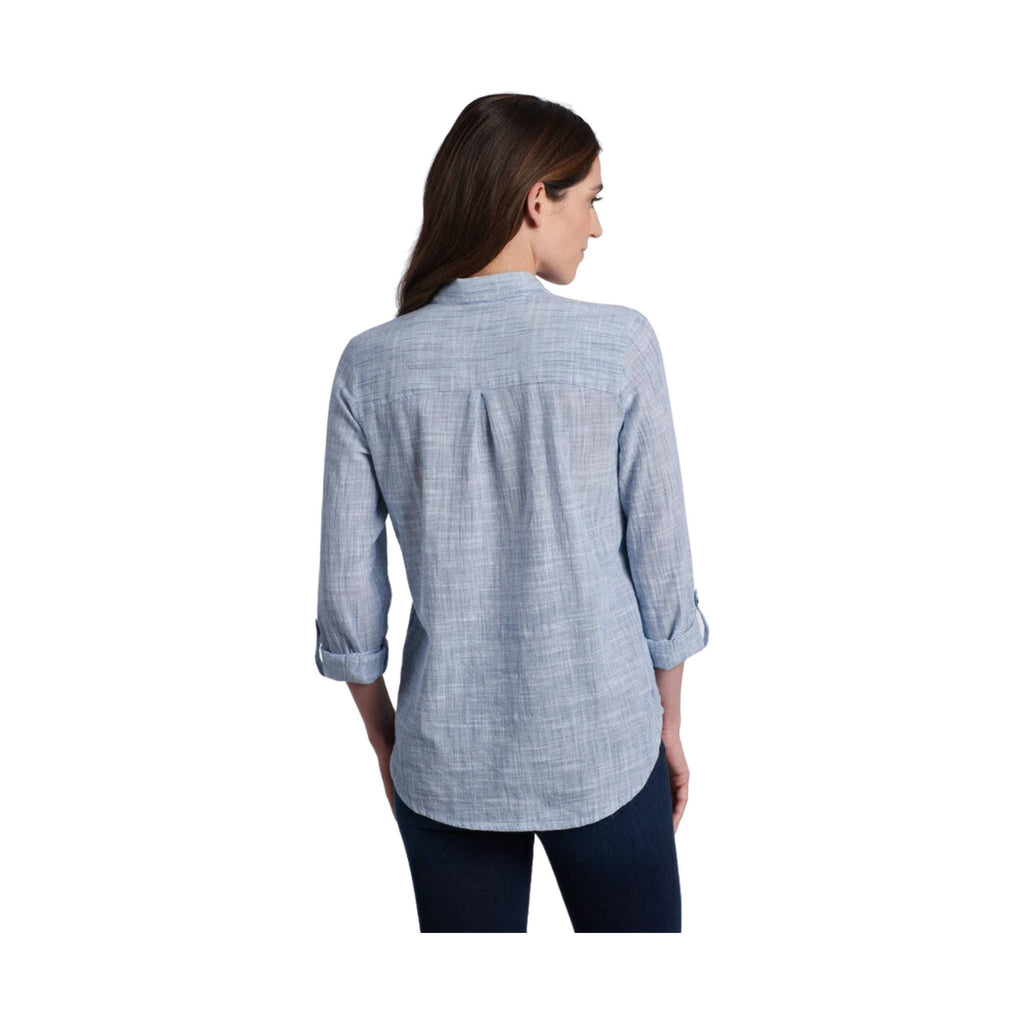 Kuhl Women's Adele Long Sleeve - Storm Blue - Lenny's Shoe & Apparel