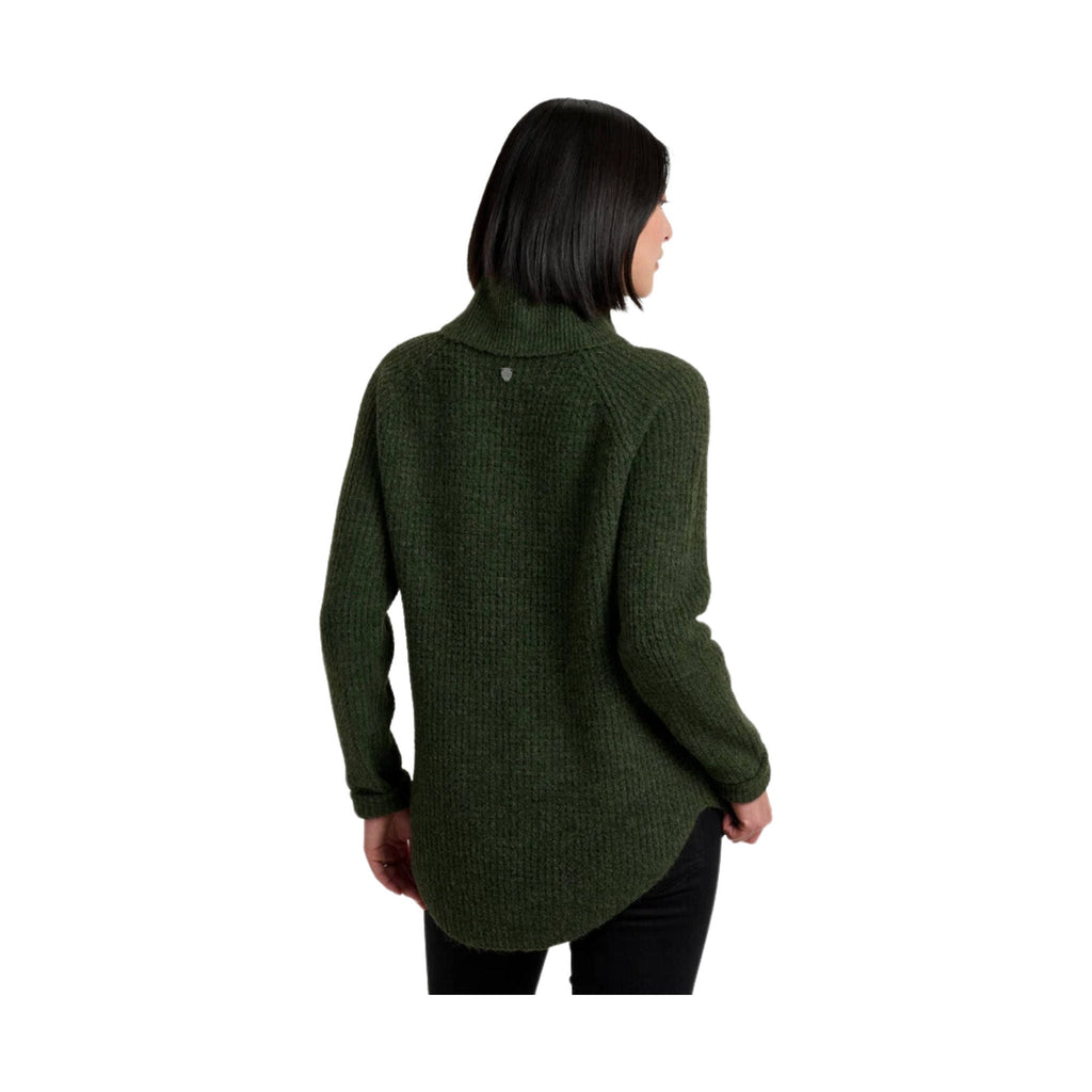 Kuhl Women's Sienna Sweater - Dark Moss - Lenny's Shoe & Apparel