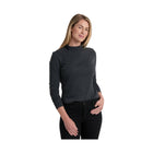 Kuhl Women's Verona Rib Long Sleeve Shirt - Charcoal - Lenny's Shoe & Apparel