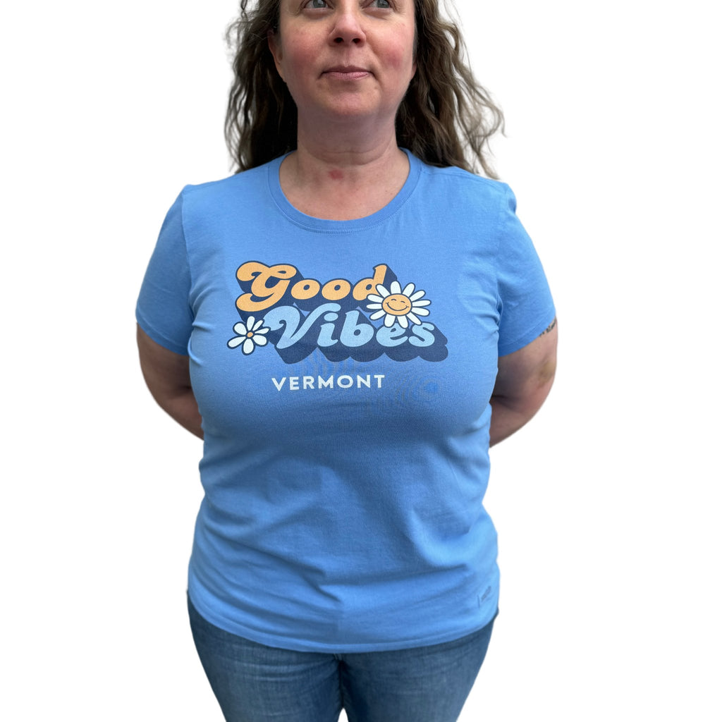 LIFE IS GOOD WOMEN'S EXCLUSIVE Vermont Groovy - Cornflower Blue - Lenny's Shoe & Apparel