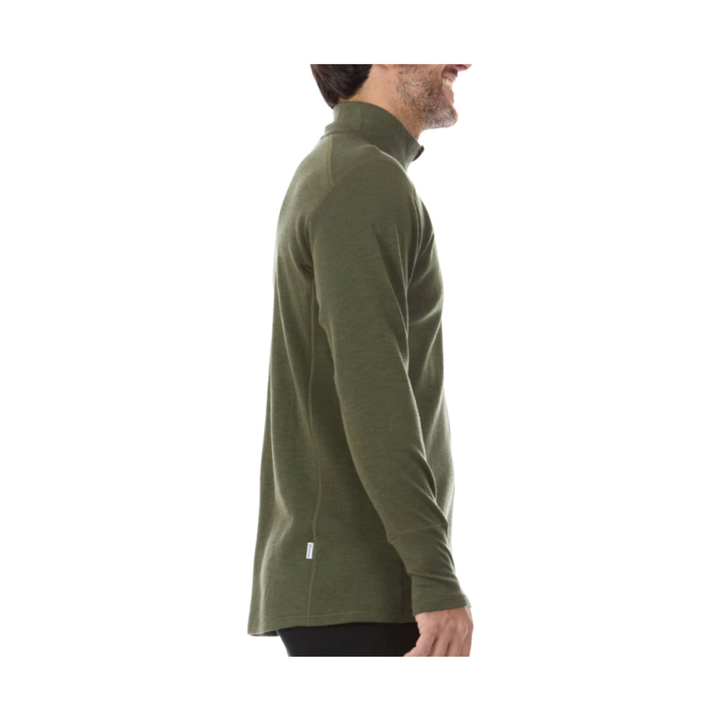 Minus33 Men's Midweight Isolation Quarter Zip - Olive - Lenny's Shoe & Apparel