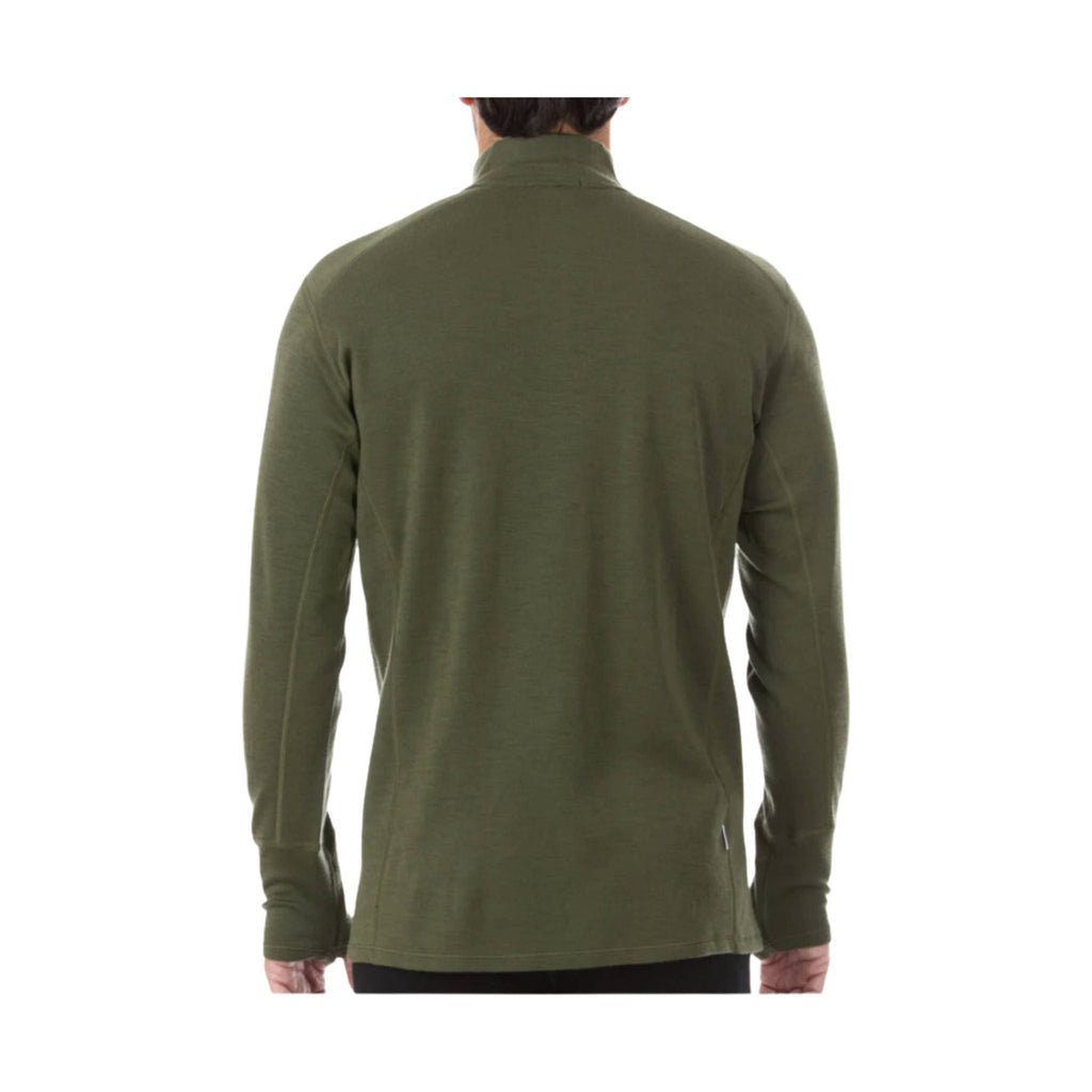 Minus33 Men's Midweight Isolation Quarter Zip - Olive - Lenny's Shoe & Apparel