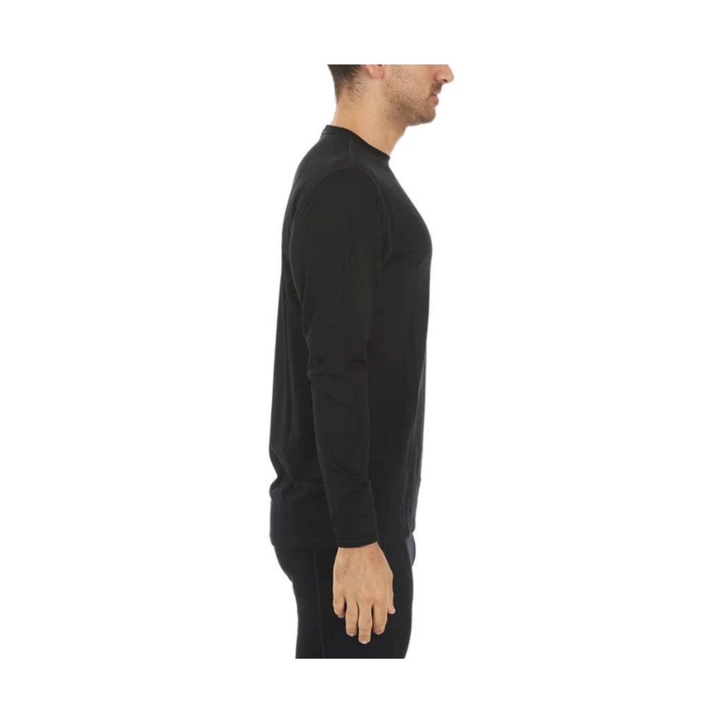 Minus33 Men's Ticonderoga Lightweight Wool Crew - Black - Lenny's Shoe & Apparel