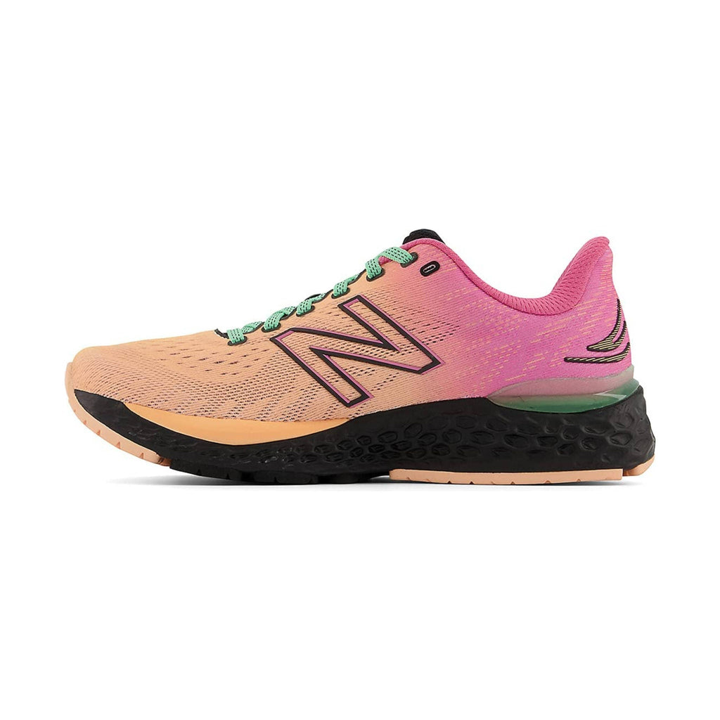 New Balance Women's Fresh Foam 880v11 Running Shoes - Light Mango/Sporty Pink/Agave FINAL SALE - Lenny's Shoe & Apparel