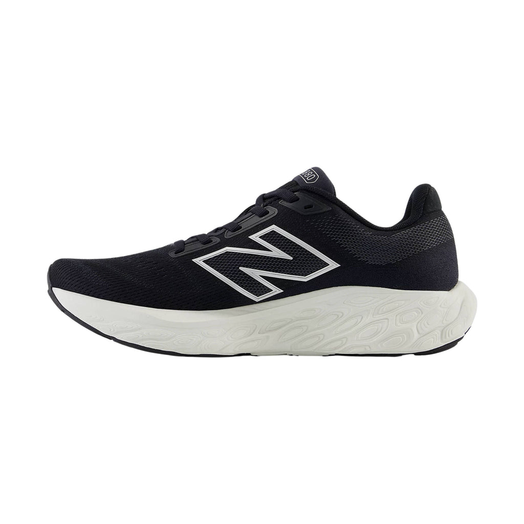 New Balance Women's Fresh Foam X 880v14 Running Shoes - Black with Sea Salt and Silver Metallic - Lenny's Shoe & Apparel