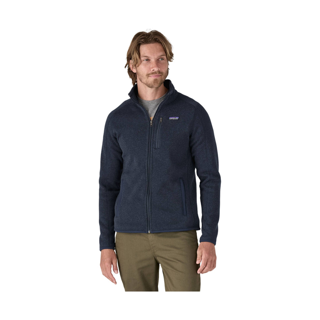 Patagonia Men's Better Sweater Fleece Jacket - New Navy - Lenny's Shoe & Apparel