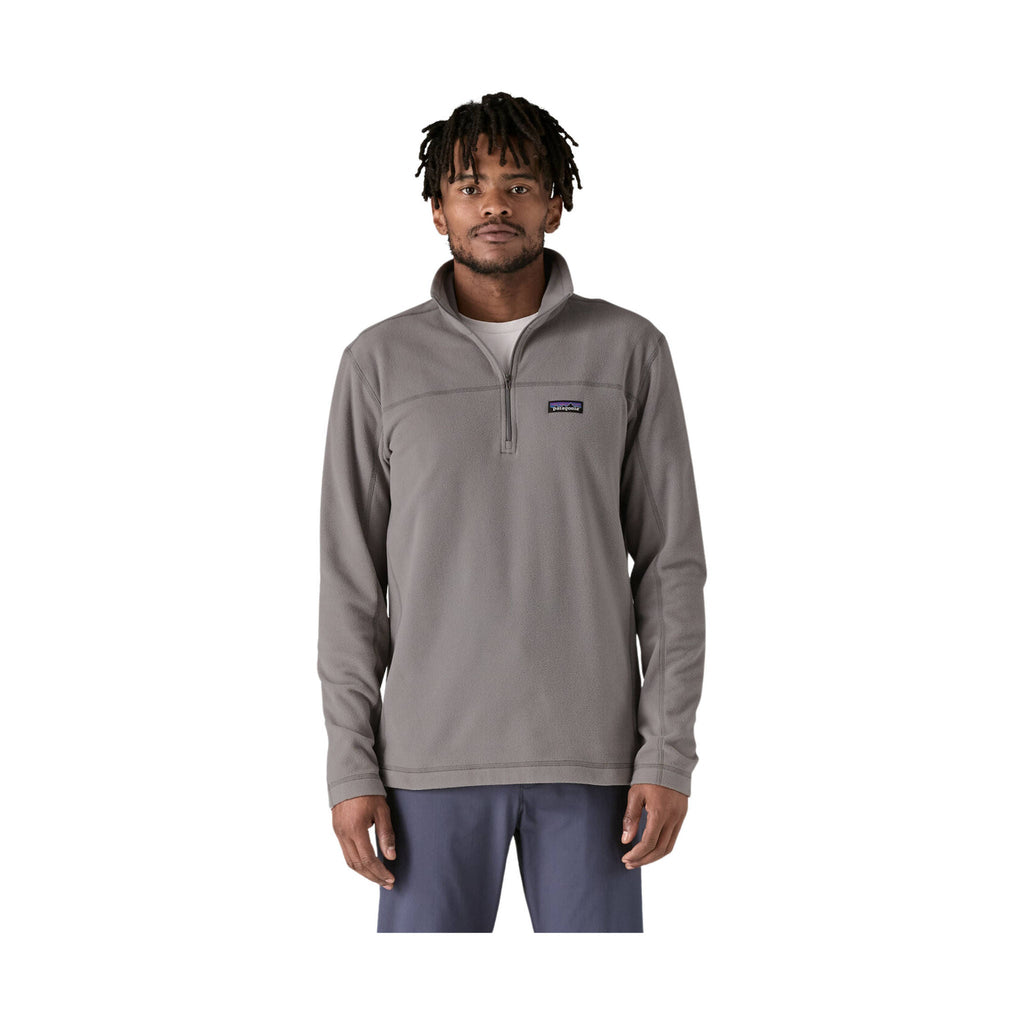 Patagonia Men's Micro D Fleece Pullover - Feather Grey - Lenny's Shoe & Apparel