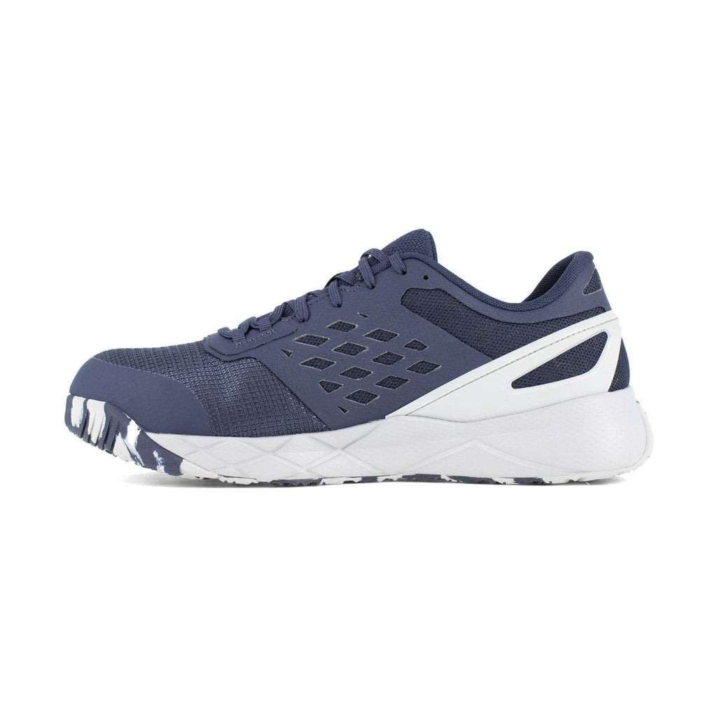 Reebok Work Men's Nanoflex TR Athletic Composite Toe Work Shoes - Navy/Grey - Lenny's Shoe & Apparel