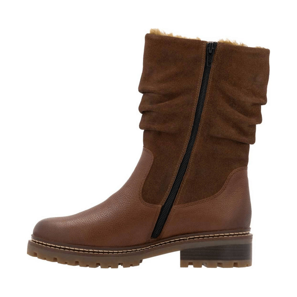 Remonte Women's Stefanie Slouch Mid Calf Boots - Brown - Lenny's Shoe & Apparel