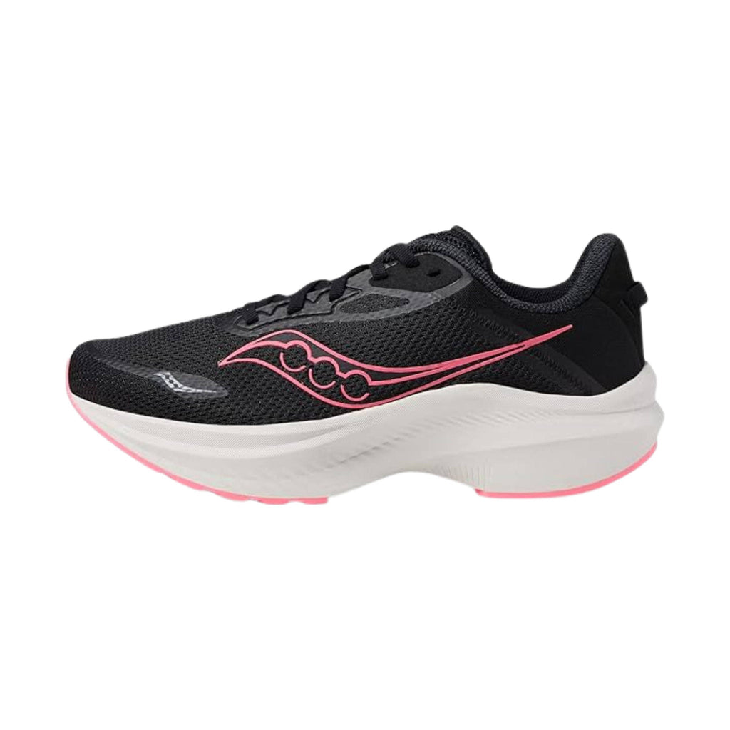 Saucony Women's Axon 3 Running Shoes - Black/Vizi Pink - ONLINE STORE CREDIT/EXCHANGE ONLY - Lenny's Shoe & Apparel