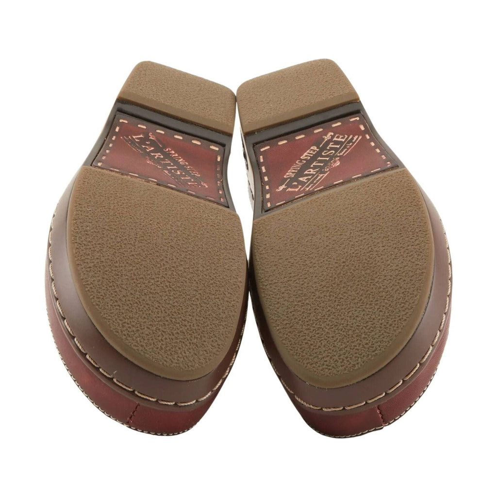 Spring Step L'artiste Women's Burbank Clogs - Bordeaux - Lenny's Shoe & Apparel