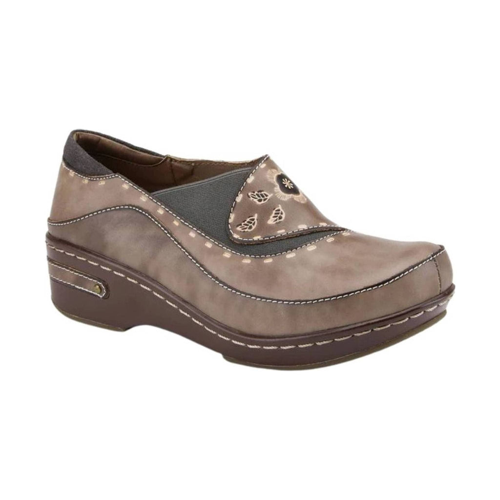 Spring Step L'artiste Women's Burbank Clogs - Grey - Lenny's Shoe & Apparel