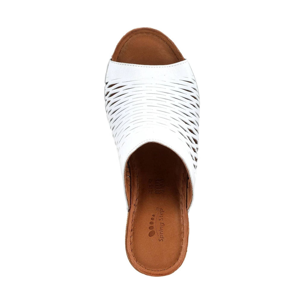 Spring Step Women's Cunacena Sandal - White - Lenny's Shoe & Apparel